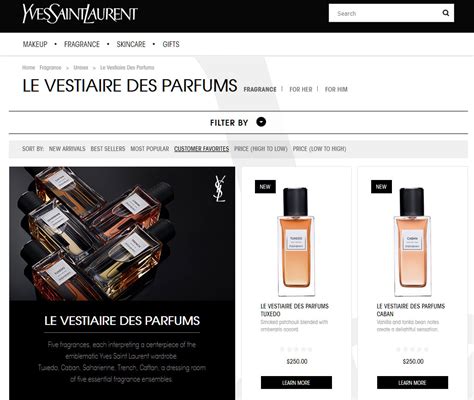 ysl sito ufficiale|YSL website.